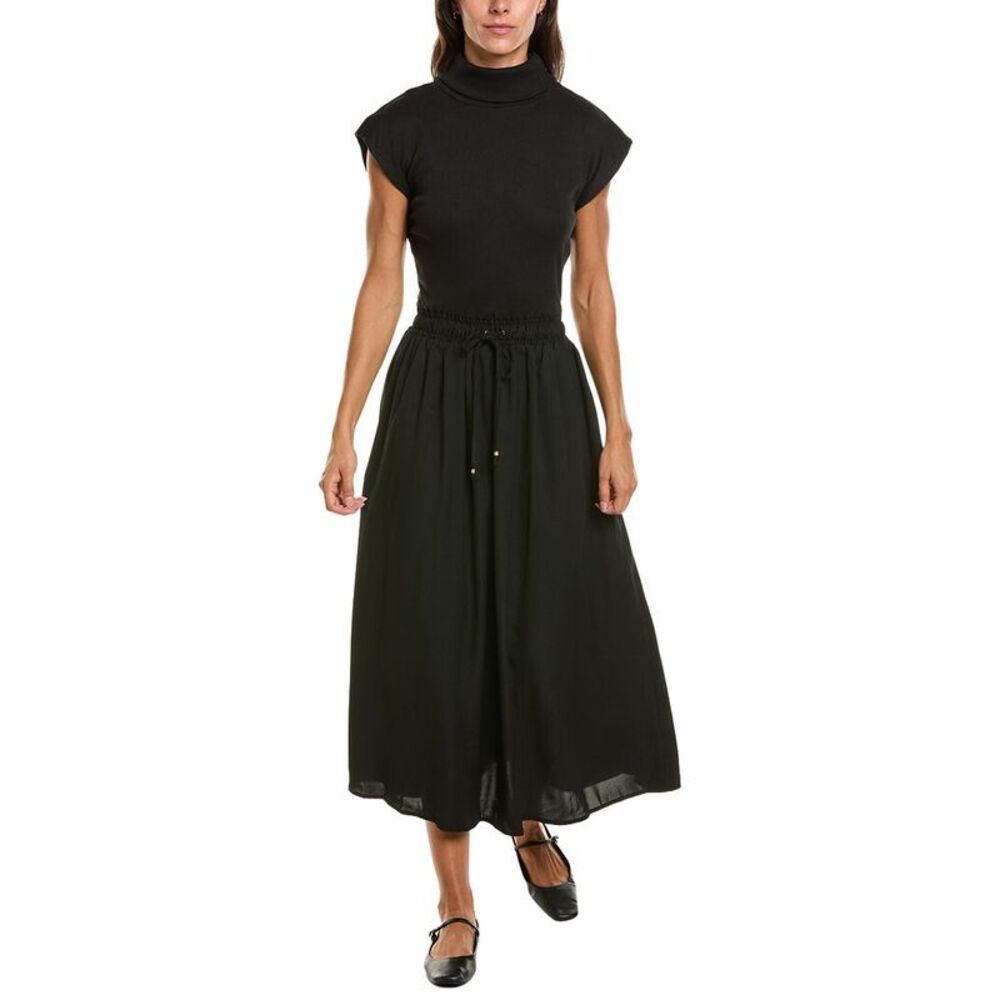 Abbey Womens  Maxi Dress, Black